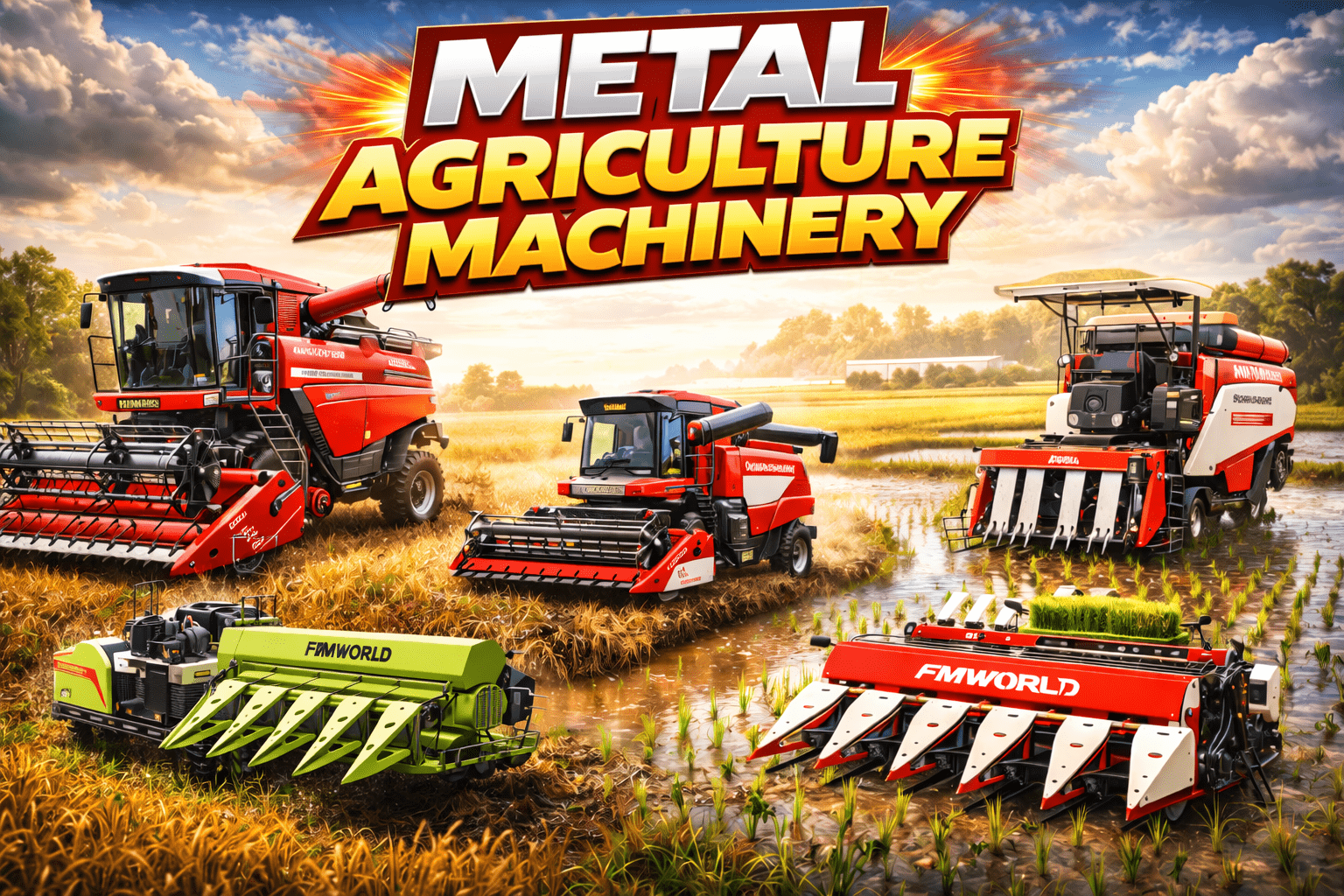 Metal Agriculture Machinery